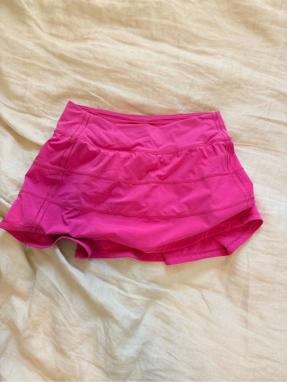 Women's Hot Pink Active Skort with Built-In Shorts